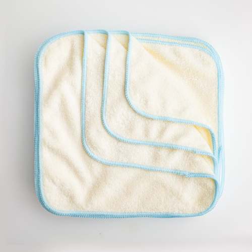 Bamboo Terry Reusable Baby Wipes (10 Pack)