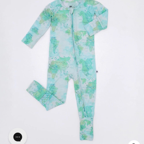 For What It's Earth Convertible Romper - Green