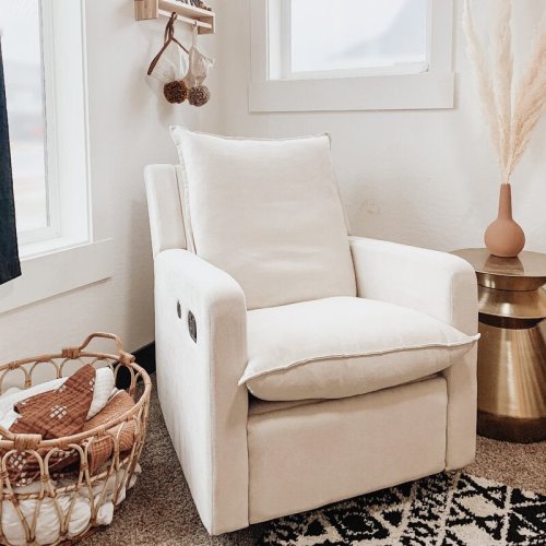 Storkcraft Timeless Recline Glider with USB & Reviews | Wayfair