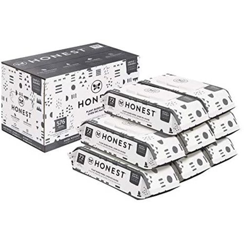 The Honest Company Wipes, Pattern Play, 576 Count (Headspace)