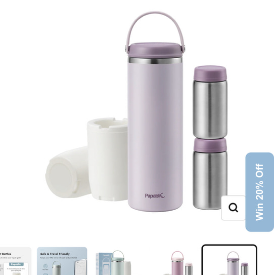 Papablic CapsuleChill™ Breast Milk Cooler