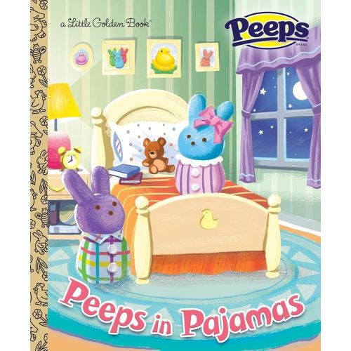 Peeps in Pajamas (Peeps) (Little Golden Book)
