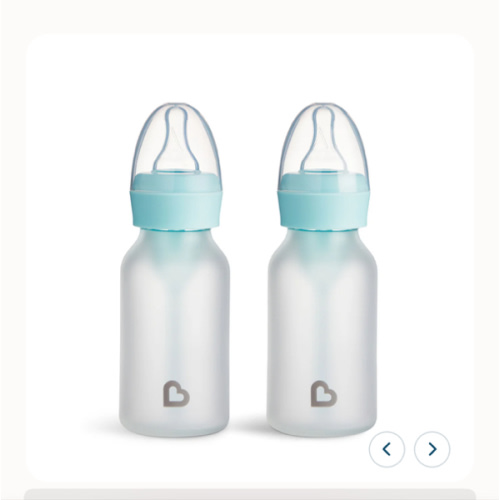Bond® Silicone Glass Bottle 4oz or 8oz, 2pk | Munchkin