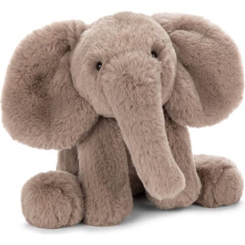 Jellycat Smudge Elephant Stuffed Animal, Beige