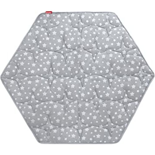 Hexagon Playpen Mat, Baby Playmat Fits Regalo Portable Play Yard 48 Inch and hiccapop 53" PlayPod Playpen, 6 Panel Playpen Mattress Non Slip Pad Mat
