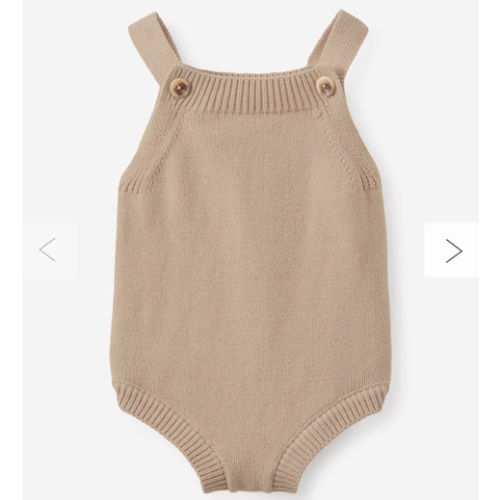 Organic Knit Bubbysuit