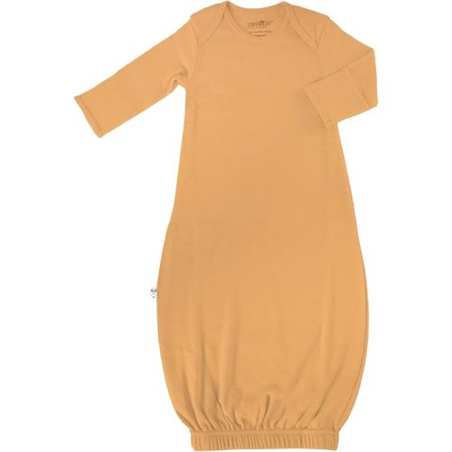 Woolino Infant Nightgown - 100% Superfine Merino Wool Baby Gowns - Newborn Sleeper Gown for Boy & Girl - 0-6 Months