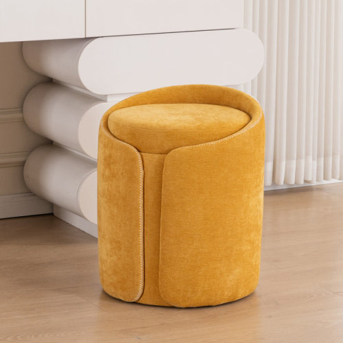 Mercer41 Eleny Upholstered Velvet Storage Ottoman | Wayfair