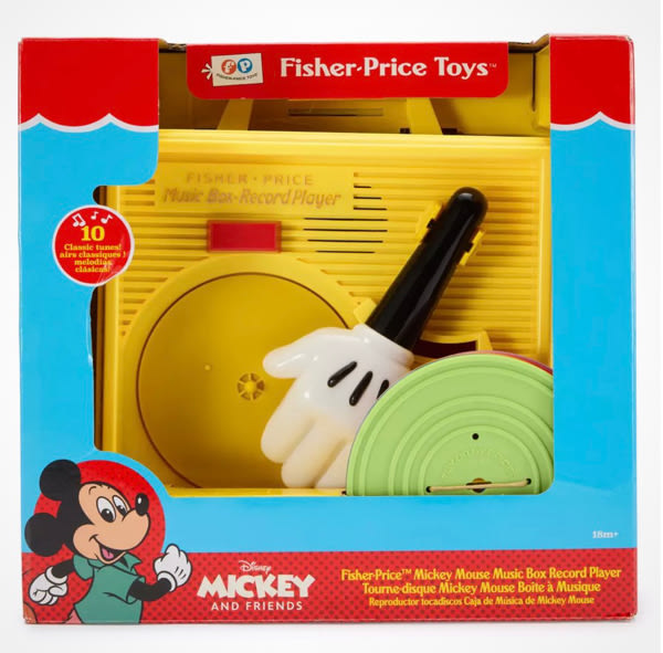 Mickey Mouse Music Box Record Player by Fisher Price™ | Disney Store