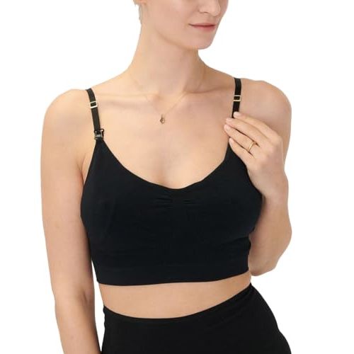 HATCH Skin to Skin Bra, Everyday Nursing Bra, Premium Hands-Free Pumping & Nursing Bra