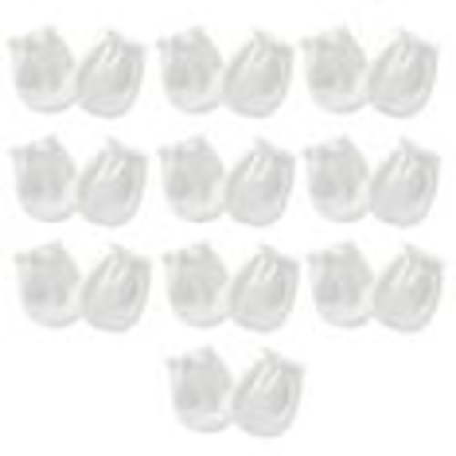 10 Pairs Newborn Baby Gloves No Scratch Cotton Mittens for 0-6 Months Baby Boys Girls