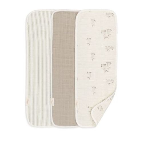 Bunny Burp Cloths, 3 Pack - Ages 0-36 Months