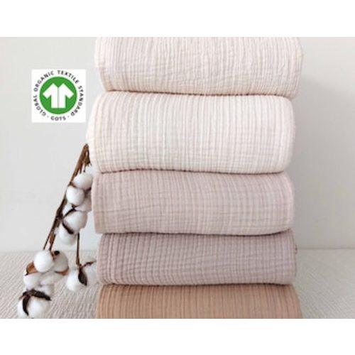 Soft GOTS Organic Cotton Gauze Blanket