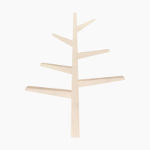 babyletto Spruce Tree Bookcase - Washed Natural