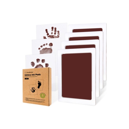 4-Pack Inkless Ink Pads, Medium