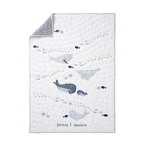Jack Nautical Whale Baby Bedding