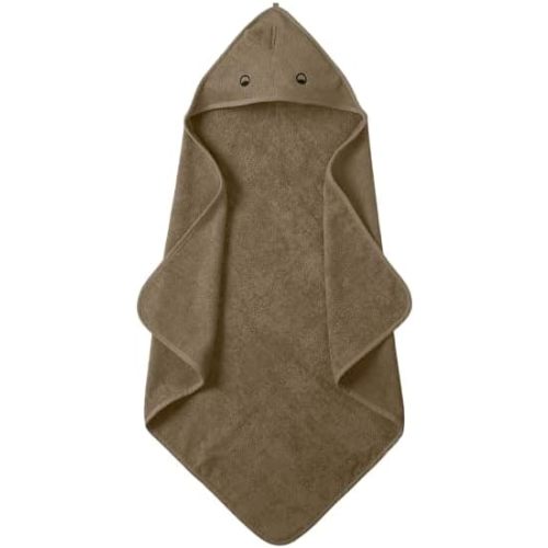 Baby Hooded Towel – Organic Cotton Baby Bath Towels – Baby Towels, Baby Bath Towels for Baby Boy, Baby Girl, 32" x 32" Super-Soft and Absorbent Baby Towels for Newborn (Dino - Green Moss)