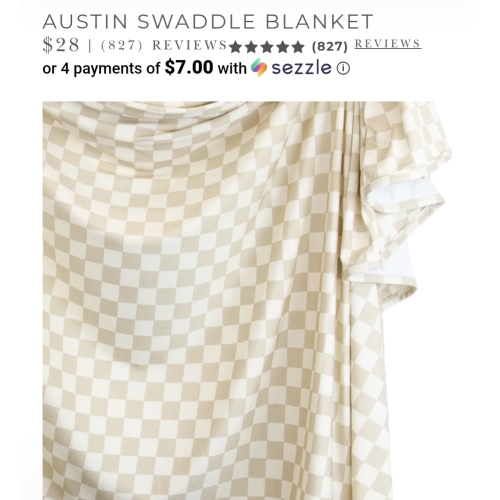 Austin Swaddle Blanket – Lou Lou & Company
