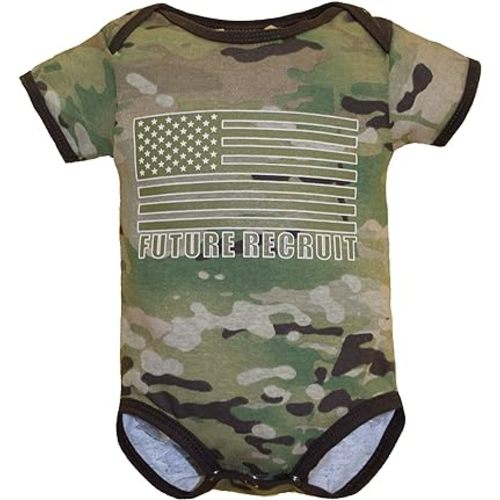 Trooper Clothing Multicam Future Recruit Onesie 12-18M