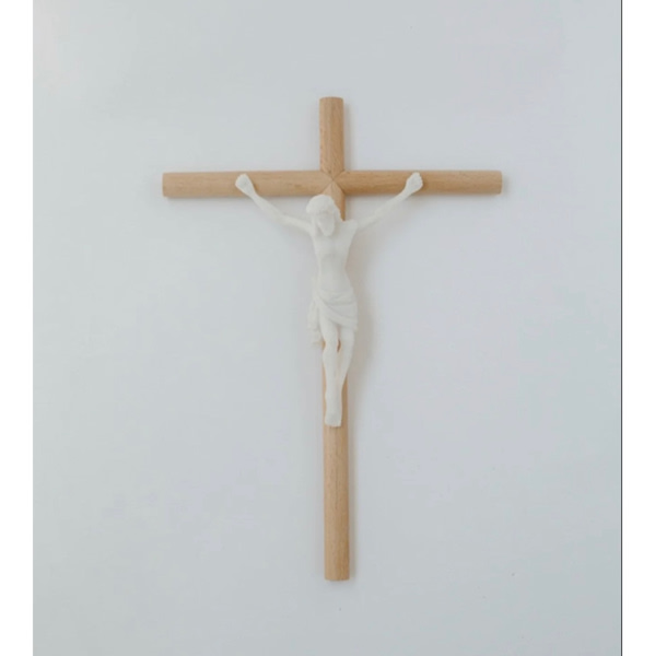 Modern Wall Crucifix – Minimalist Catholic Home Décor | West Coast Catholic