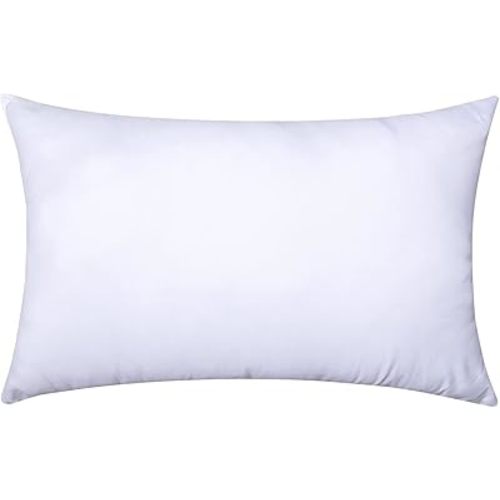 MIULEE Throw Pillow Insert Premium Pillow Stuffer Sham Rectangle for Decorative Cushion Bed Couch Sofa 12x20 Inch