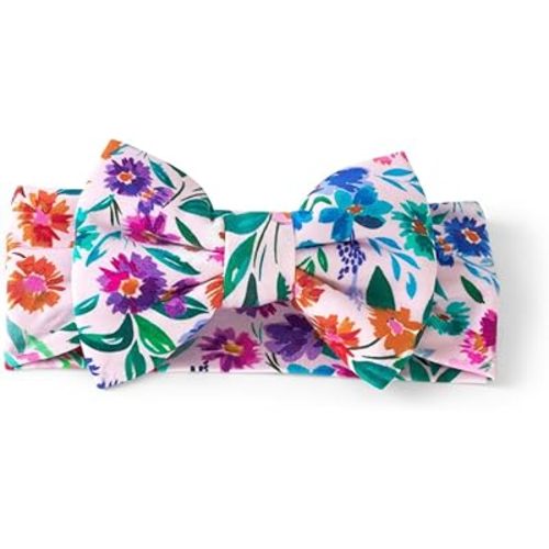 Little Sleepies Luxe Bow Headband, Sweet Pea