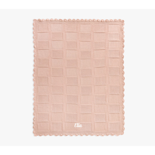 Cotton Knit Patchwork Organic Baby Blanket