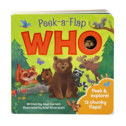 Who - (Peek a Flap) by Jaye Garnett (Board Book)