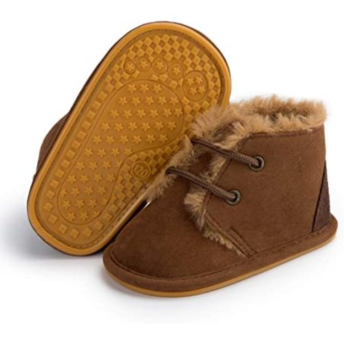 Baby Boys Girls Shoes Infant High-Top Ankle Sneakers Non-Slip Soft Sole Toddler Prewalker Newborn First Walkers Crib Shoes