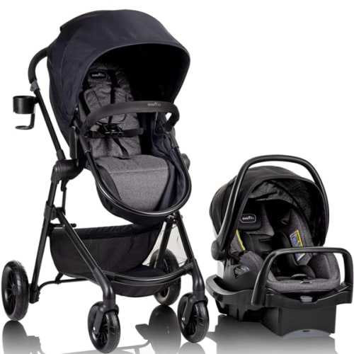 Evenflo Pivot Modular Travel System With SafeMax Car Seat