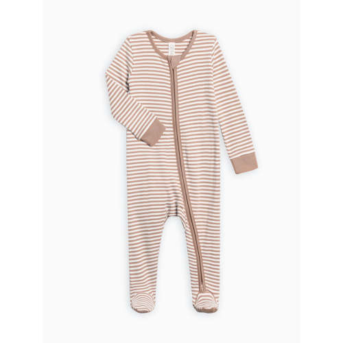 Truffle Stripe / 0-3M