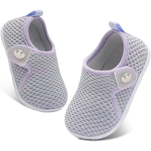 First Walking Shoes Infant Sneakers - Lightweight Slip On Shoes