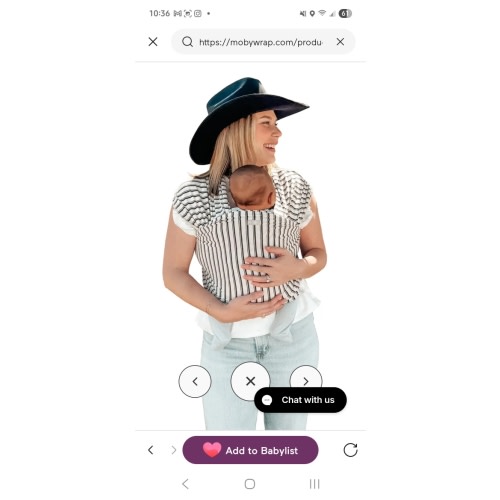 Classic Wrap Baby Carrier - Heirloom Stripe