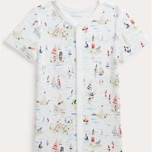 RL Baby x Riley Sheehey Cotton Shortall