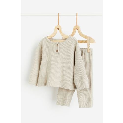 2-piece Waffled Set