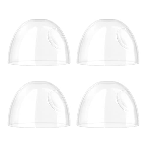 4-Pack Baby Bottle Caps for Philips Avent Natural Bottles, Baby Bottle Lids, Baby Bottle Nipple Caps for Avent Natural Plastic and Glass Bottles