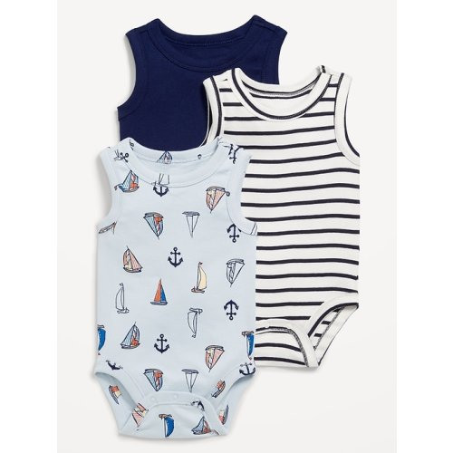 Sleeveless Bodysuit 3-Pack for Baby