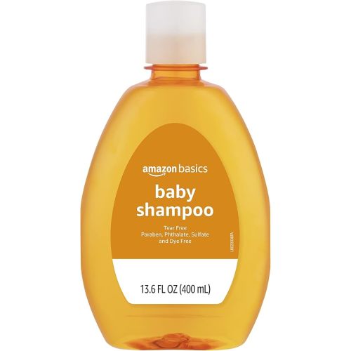 Amazon Basics Tear-Free Baby Shampoo, 13.6 Fluid Ounce