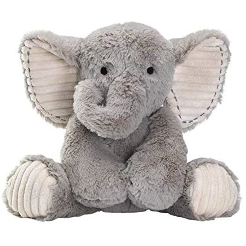 Lambs & Ivy Jungle Safari Gray Plush Elephant Stuffed Animal Toy - Jett