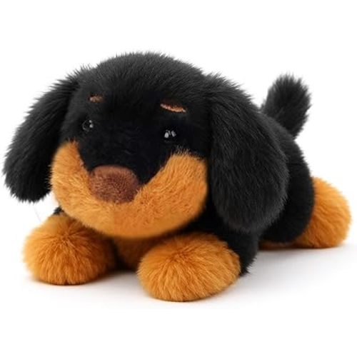 Adorable Plush Dachshund Dog Stuffed Animal Soft Plush Toy Cute Birthday Gifts for Boys Girls Kids Toddlers