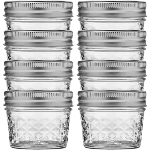 Jars for Breast Milk - 4 oz Pack of 8