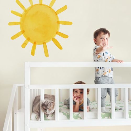 Mej Mej Large Sun Peel & Stick Wall Decals