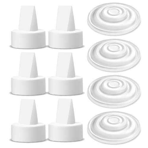 Maymom Pump Parts Compatible with Spectra S1 Spectra S2 Spectra 9 Plus Incl Duckbill Valve Silicone Membrane Replace Spectra Duckbill Valve S2 Replacement Parts Not Original Spectra Pump Parts