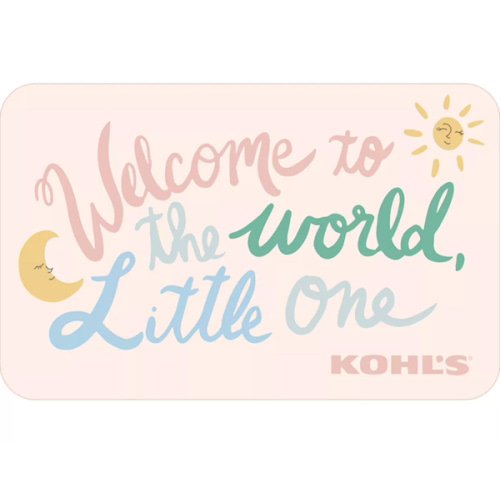Welcome To The World, Little One Gift Card
