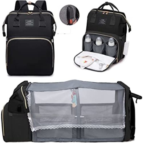 Sac à dos à langer,Sacs à langer pour bébé,Sac à dos imperméable multifonctionnel pour couches de voyage