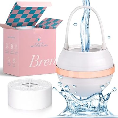 Bath Ball Filter for Tub Faucet-11 Stage Bathtub Water Filter-Removes Contaminants, BPA Free, Purify Tub Bathwater for Healthy Skin & Hair, Baby & Kids