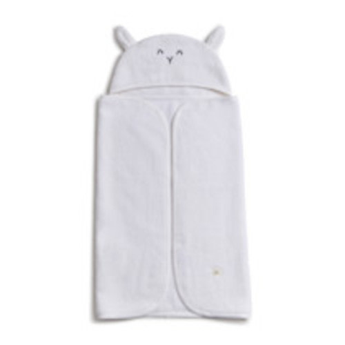 Tiny Kind Cozy Critter Organic Towel - Lamb, 0-12M