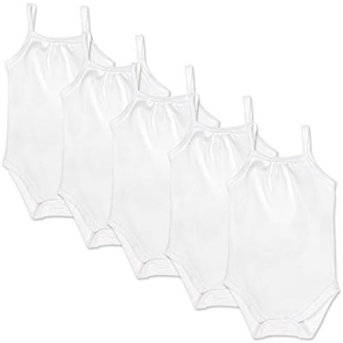 HonestBaby Ruffle Sleeve Bodysuit One-piece 100% Organic Cotton for Baby Girls