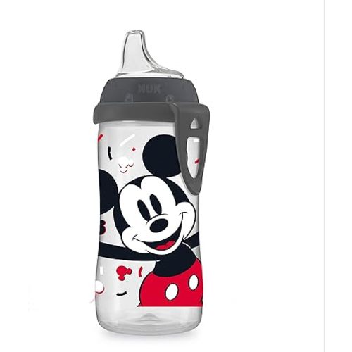 NUK Disney Active Sippy Cup, Mickey Mouse, 1 Count (Pack of 1)