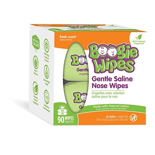  Baby Wipes, Momcozy Saline Nose and Face Baby Wipes